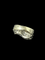 Bague 55 Onda - Bague à diamants en or blanc 58 Facettes