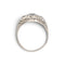 50 Art déco - Bague trilogie en or 18k et diamants taille ancienne 58 Facettes RI-1076
