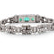 Art déco - Bracelet en platine, émeraudes colombiennes et diamants 7 ct 58 Facettes W-01-E-02