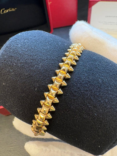 Cartier Clash - Bracelet moyen modèle en or jaune 18 carats 58 Facettes Cartier