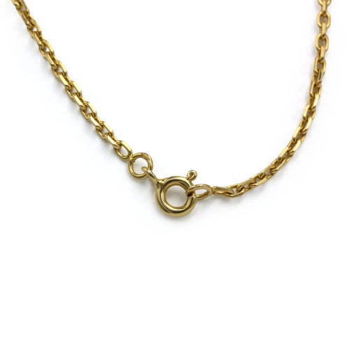 Collier chaîne en or jaune et diamants 58 Facettes 260197R