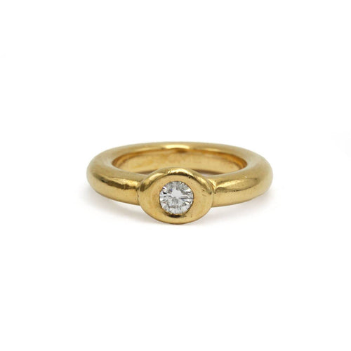 50 Chaumet - Bague en or jaune et diamant 58 Facettes 260200R