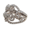 52 Bague en or blanc 18k et diamants 58 Facettes T523