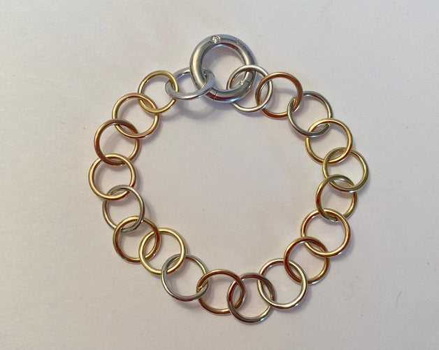 Pomellato Lucciole - Bracelet en or trois tons et diamant 58 Facettes AZ-ODO-B.A002/B/021