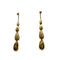 Boucles d’oreilles pendantes en or jaune 750 58 Facettes 330098532