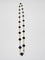 Van Cleef & Arpels Vintage Alhambra - Sautoir en or jaune et onyx 58 Facettes BO/260260