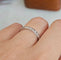 50 Alliance - Bague en platine et diamants 58 Facettes 631