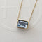 Love More - Collier en or 18 ct et saphir bleu de Ceylan 58 Facettes GPD1015CB