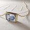 Love More - Collier en or 18 ct et saphir bleu de Ceylan 58 Facettes GPD1015CB