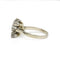 51.5 Bague en or blanc, platine et diamants 58 Facettes 260203R