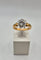 53 Solitaire bicolore - Bague en or rose et blanc, diamant 1,70 ct 58 Facettes 322/366
