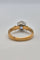 53 Solitaire bicolore - Bague en or rose et blanc, diamant 1,70 ct 58 Facettes 322/366