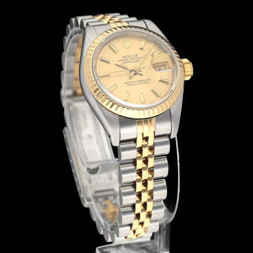 Montre Rolex - Montre Lady-Datejust 69173 en or et acier 58 Facettes ROL/LDJ/715