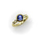 Bague 48 Signature - Bague en or 18 ct avec saphir et diamants 58 Facettes 11183