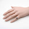 Bague 48 Signature - Bague en or 18 ct avec saphir et diamants 58 Facettes 11183