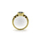 Bague 48 Signature - Bague en or 18 ct avec saphir et diamants 58 Facettes 11183