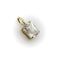 Pendentif Signature - Pendentif en or 14K et pierre de lune arc-en-ciel 58 Facettes 11186