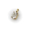 Pendentif Signature - Pendentif en or 14K et pierre de lune arc-en-ciel 58 Facettes 11186