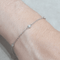 Bracelet en or blanc 18k et diamants 58 Facettes TA102