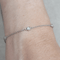 Bracelet en or blanc 18k et diamants 58 Facettes TA102