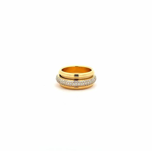 Bague 61 Piaget Possession - Bague en or jaune et diamants 58 Facettes 04062030214