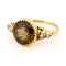 52.5 Bague victorienne tardive en or jaune 14k, zircon et diamants 58 Facettes 3EA2F80379B549DDADBDF04E7F3C2991