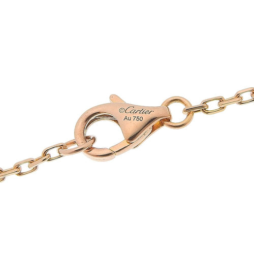 Collier Cartier Love Interlocking - Collier en or rose 18K et diamants 58 Facettes lblvx3vjzf