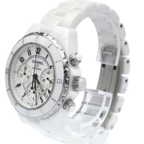 Montre Chanel J12 - Montre automatique en céramique et acier 58 Facettes nfadfnuk75