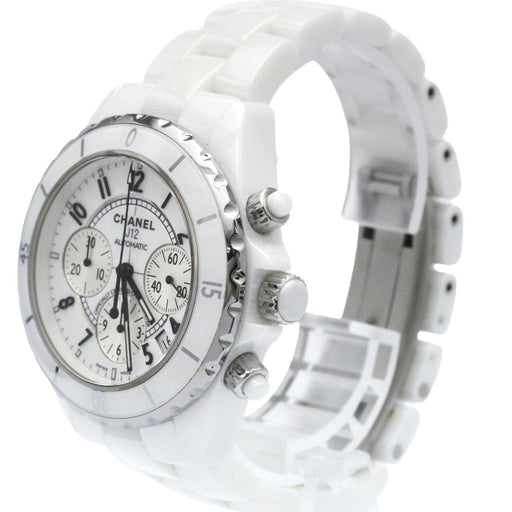 Montre Chanel J12 - Montre automatique en céramique et acier 58 Facettes nfadfnuk75