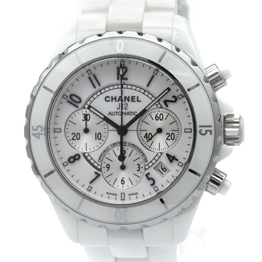 Montre Chanel J12 - Montre automatique en céramique et acier 58 Facettes nfadfnuk75