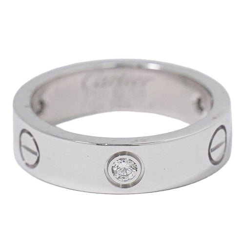 Bague 58 Cartier Love - Alliance en or blanc 18K et diamant 58 Facettes s6f9q0m761