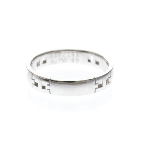 Bague 49 Hermès Hercules - Bague en or blanc 18 carats 58 Facettes uujgalgwss