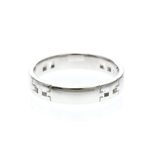 Bague 49 Hermès Hercules - Bague en or blanc 18 carats 58 Facettes uujgalgwss