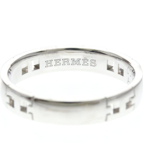 Bague 49 Hermès Hercules - Bague en or blanc 18 carats 58 Facettes uujgalgwss