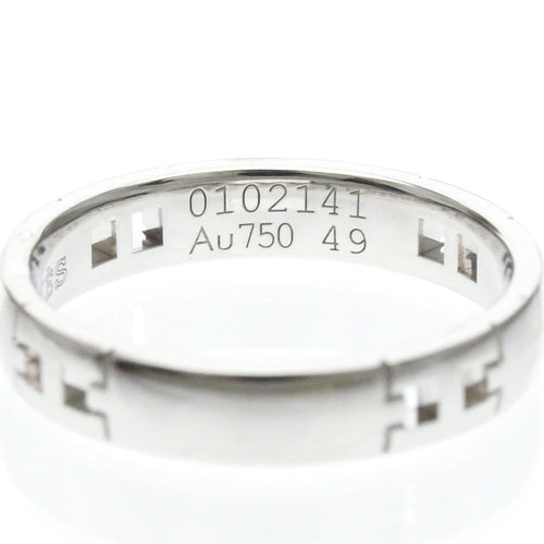 Bague 49 Hermès Hercules - Bague en or blanc 18 carats 58 Facettes uujgalgwss