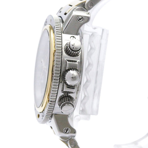 Montre Hermès Clipper - Montre quartz en acier et métal plaqué 58 Facettes rk0hw2xf4q