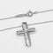 Pendentif Tiffany & Co. - Pendentif croix en platine et diamants 58 Facettes vcem0tfn0n