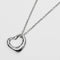 Pendentif Tiffany & Co. Elsa Peretti - Pendentif Open Heart en platine 58 Facettes oul10rjksi