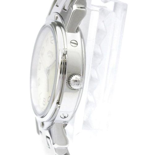 Montre Hermès Clipper - Montre quartz en acier inoxydable 58 Facettes zqzu7jyud4