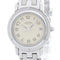 Montre Hermès Clipper - Montre quartz en acier inoxydable 58 Facettes zqzu7jyud4