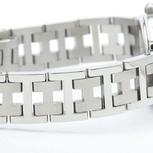 Montre Hermès Clipper - Montre quartz en acier inoxydable 58 Facettes zqzu7jyud4