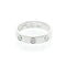 Bague 49 Cartier Love - Alliance en or blanc 18K et diamant 58 Facettes uy09pyo4l2