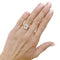 Bague 53 Bague solitaire en or jaune et diamant 3,89 carats 58 Facettes 35858
