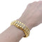 Montre Lacloche - Montre bracelet secrète en or jaune et diamants 58 Facettes 35877