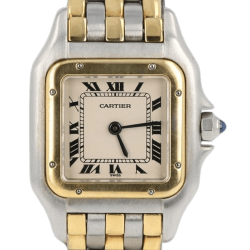 Montre Cartier Panthère - Montre en or jaune et acier 58 Facettes MT47904