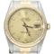 Rolex Datejust - Montre en or jaune 18K, acier et diamants