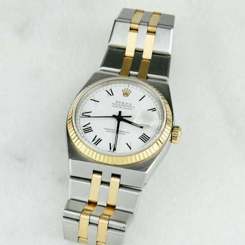 Rolex Oysterquartz Datejust - Montre en acier et or 58 Facettes 1529