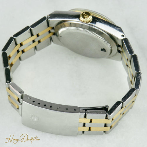 Rolex Oysterquartz Datejust - Montre en acier et or 58 Facettes 1529