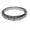 54 Bague en or blanc 18k et diamants 58 Facettes S98