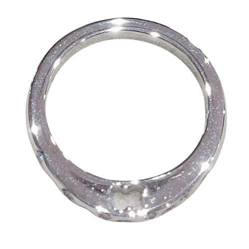 54 Bague en or blanc 18k et diamants 58 Facettes S98